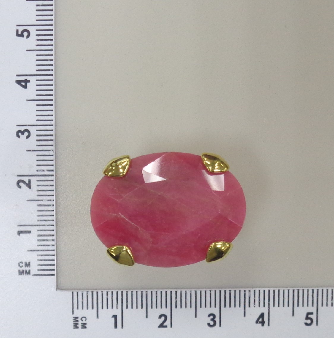 Серебряное кольцо с родонитом